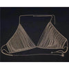 Fashion Shiny Rhinestone Body Chain Women Bikini Bra for Exotic Dance