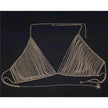 Fashion Shiny Rhinestone Body Chain Women Bikini Bra for Exotic Dance