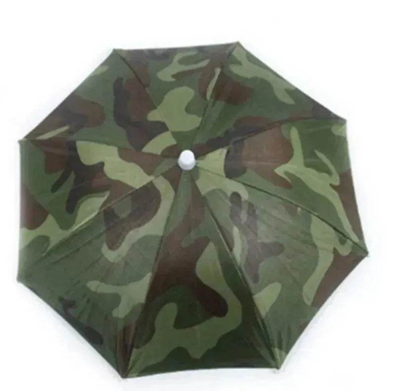 Fashion Trend Hat Umbrella Fishing Stand Umbrella