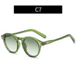 Fashion Vintage Round Frame Sunglasses