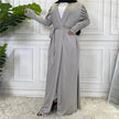 Fashion Women's Solid Arab  Cardigan