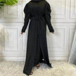 Fashion Women's Solid Arab  Cardigan