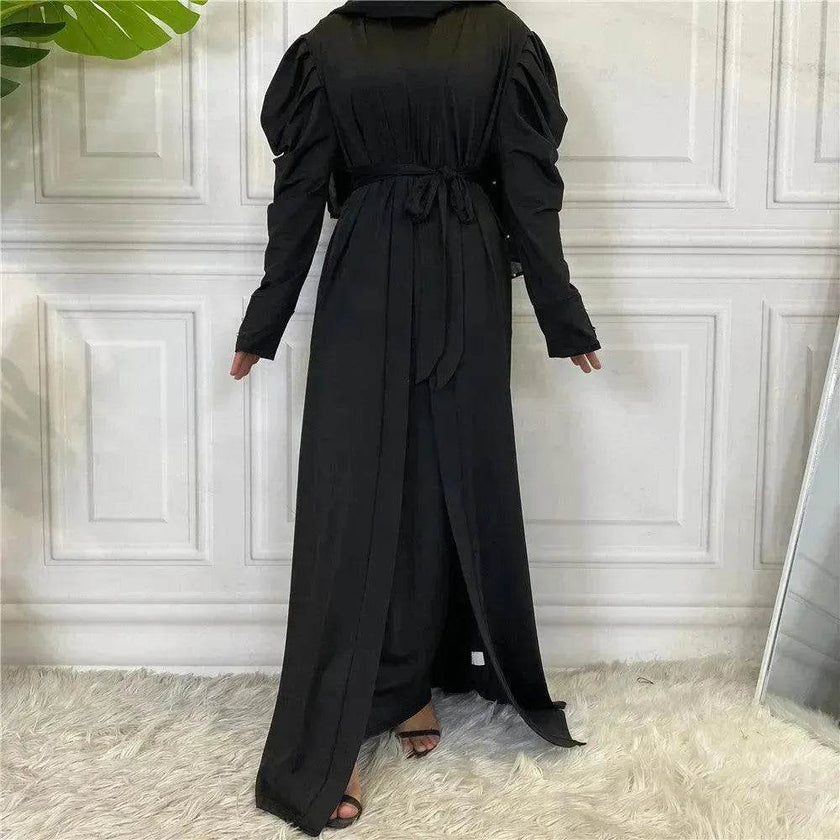 Fashion Women's Solid Arab  Cardigan