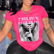 Fashion Women's Wear Printed Short Sleeve