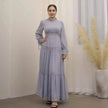 Fashionable and Exquisite Abaya maxi Dress for Exquisite Arab Dubai Turkey Middle Eastern Women.