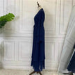 Fashionable Arab  Cardigan Chiffon Robe