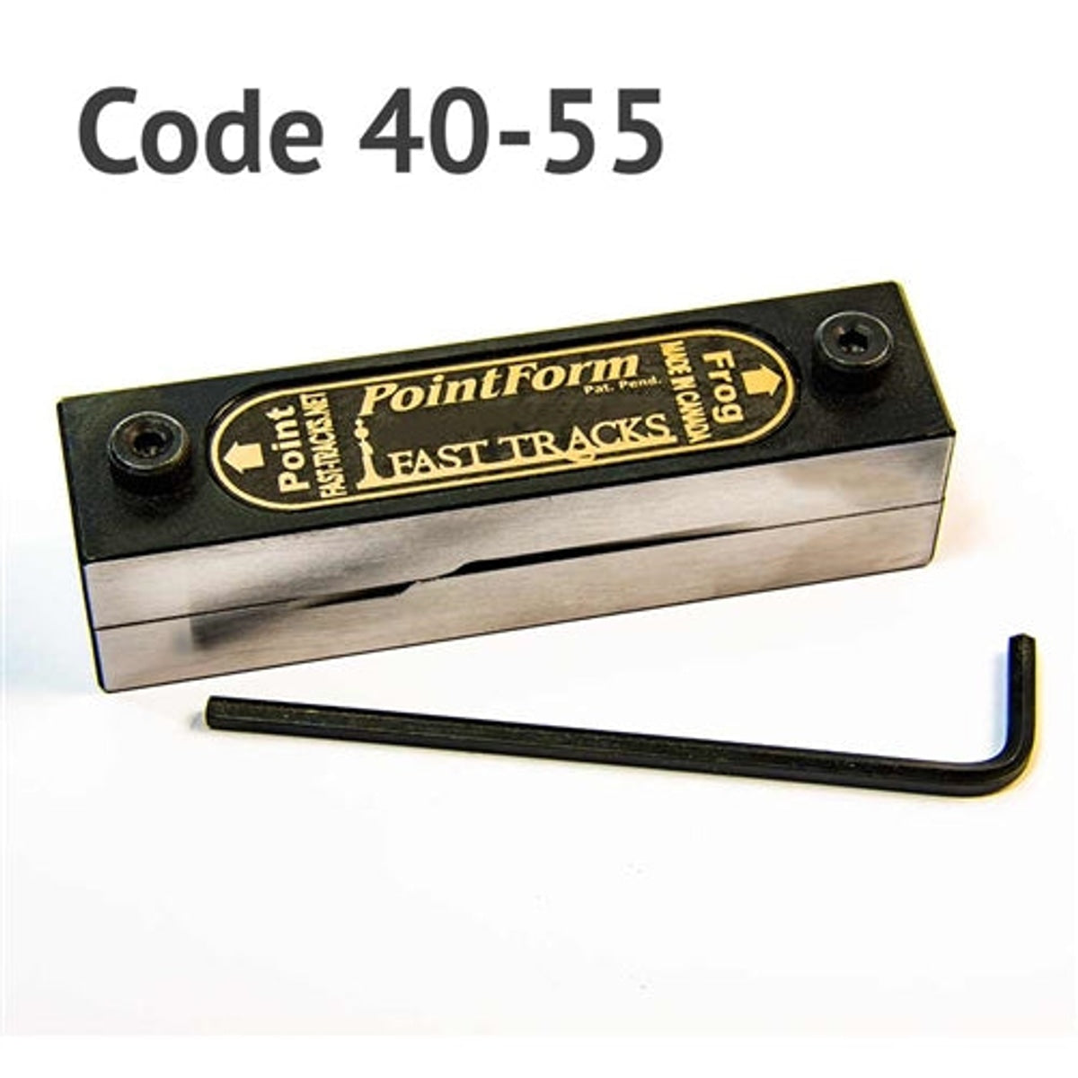 Fast Tracks PF-7-S #7 PointForm Filing Jig for Code 40 & 55 Rail NEW