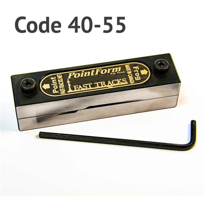 Fast Tracks PF-7-S #7 PointForm Filing Jig for Code 40 & 55 Rail NEW
