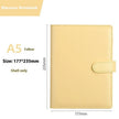 A5 PU Leather Notebook Binder Shell – Macaron Colours | 11 Colours