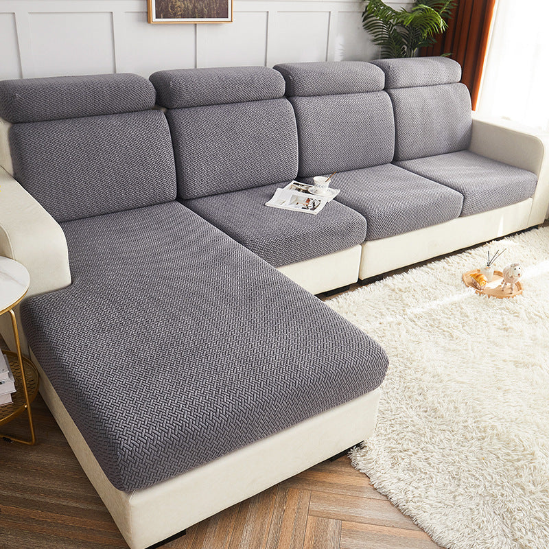 Polar Fleece Sofa Cover – All-Season Universal Couch Slipcover (6 Colours, S–2XL)