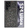 S24Ultra Phone Case Carbon Fiber Magnetic Shockproof Cover