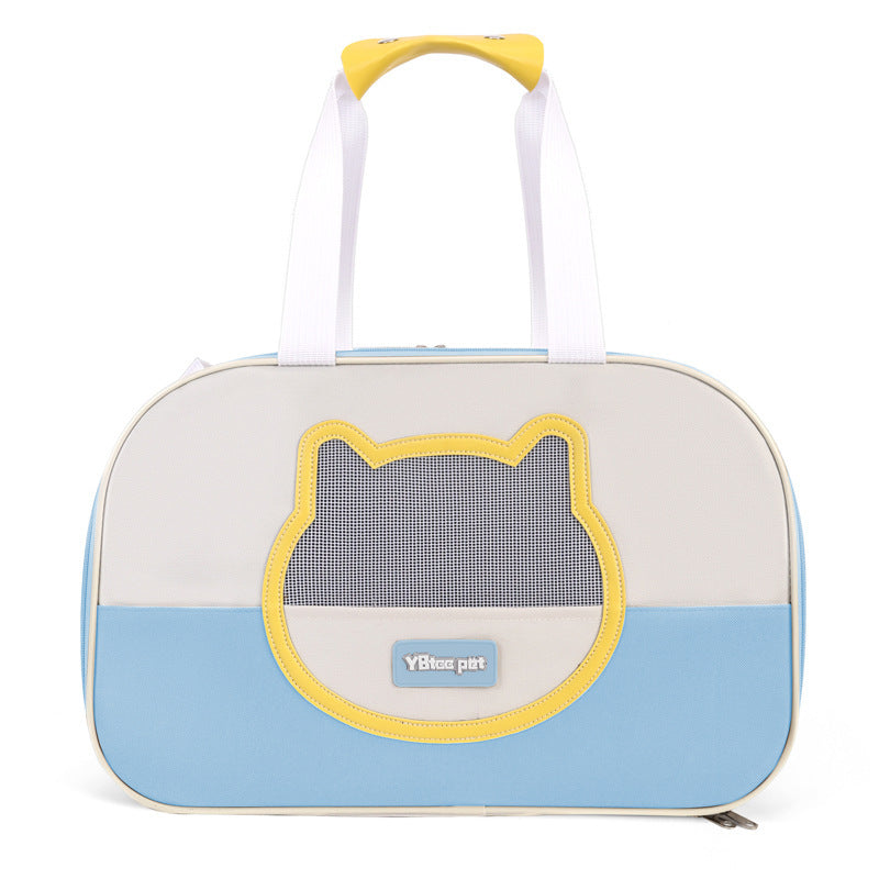 Foldable Breathable Cat Carrier Tote Bag – Oxford Cloth, Large Capacity, 8 Colours