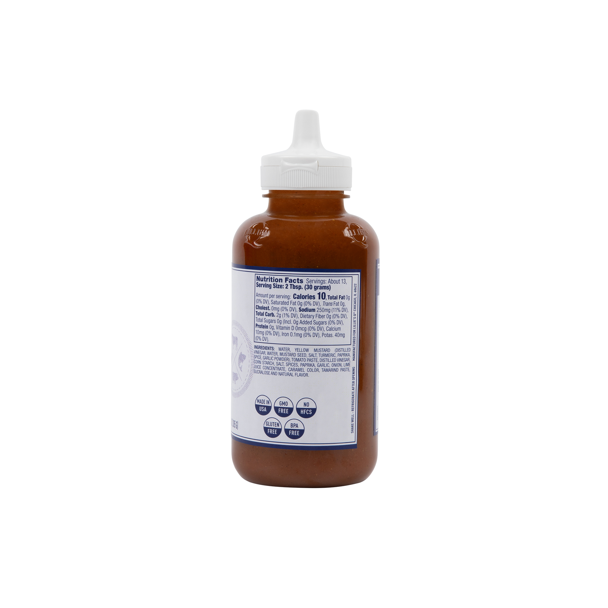 Lillie's Q Zero Sugar Carolina Barbeque Sauce