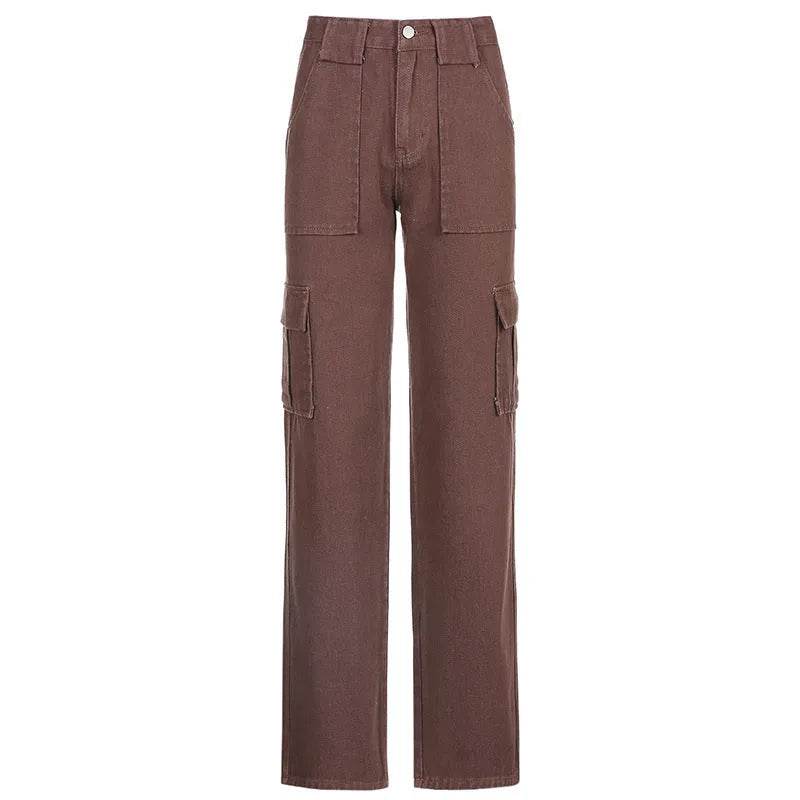 Women Streetwear Fashion Oversize Trouser Cargo Harajuku Sweatpants Iamhotty