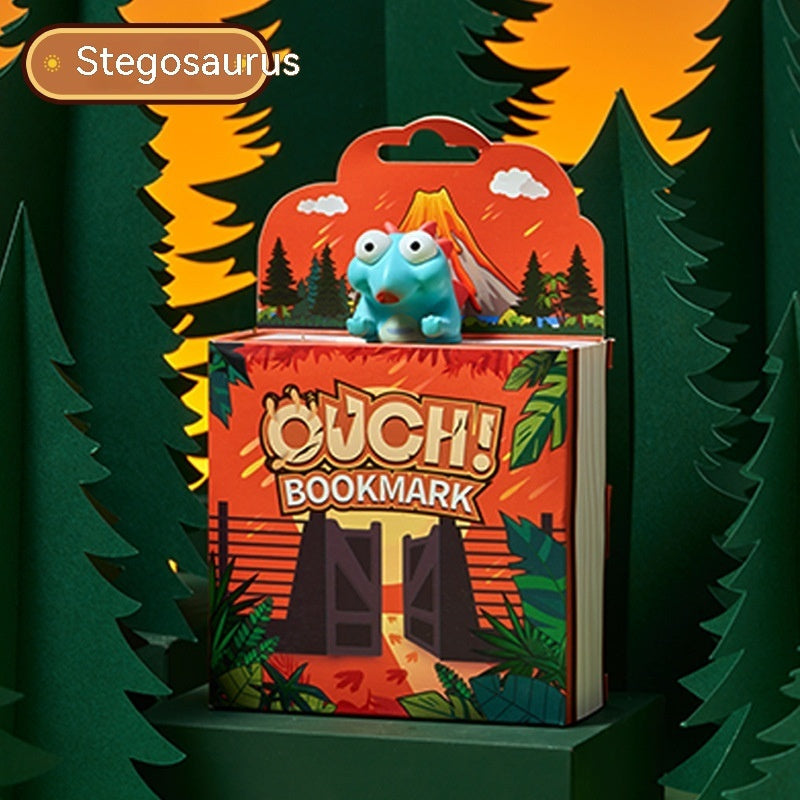 Dinosaur Bookmark Set – 3D Creative Dino Series | Kids & Students Stationery