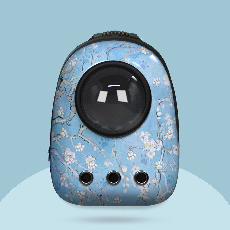 Space Capsule Pet Backpack – Breathable Transparent Cat & Dog Carrier (4 Styles)