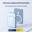 Magnetic Wireless Power Bank – 15W Fast Charging MagSafe Style