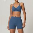 2pcs Yoga Outfit set Sport Fitness Workout Gym wear for women