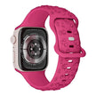 Embossed Rose Silicone Watch Strap