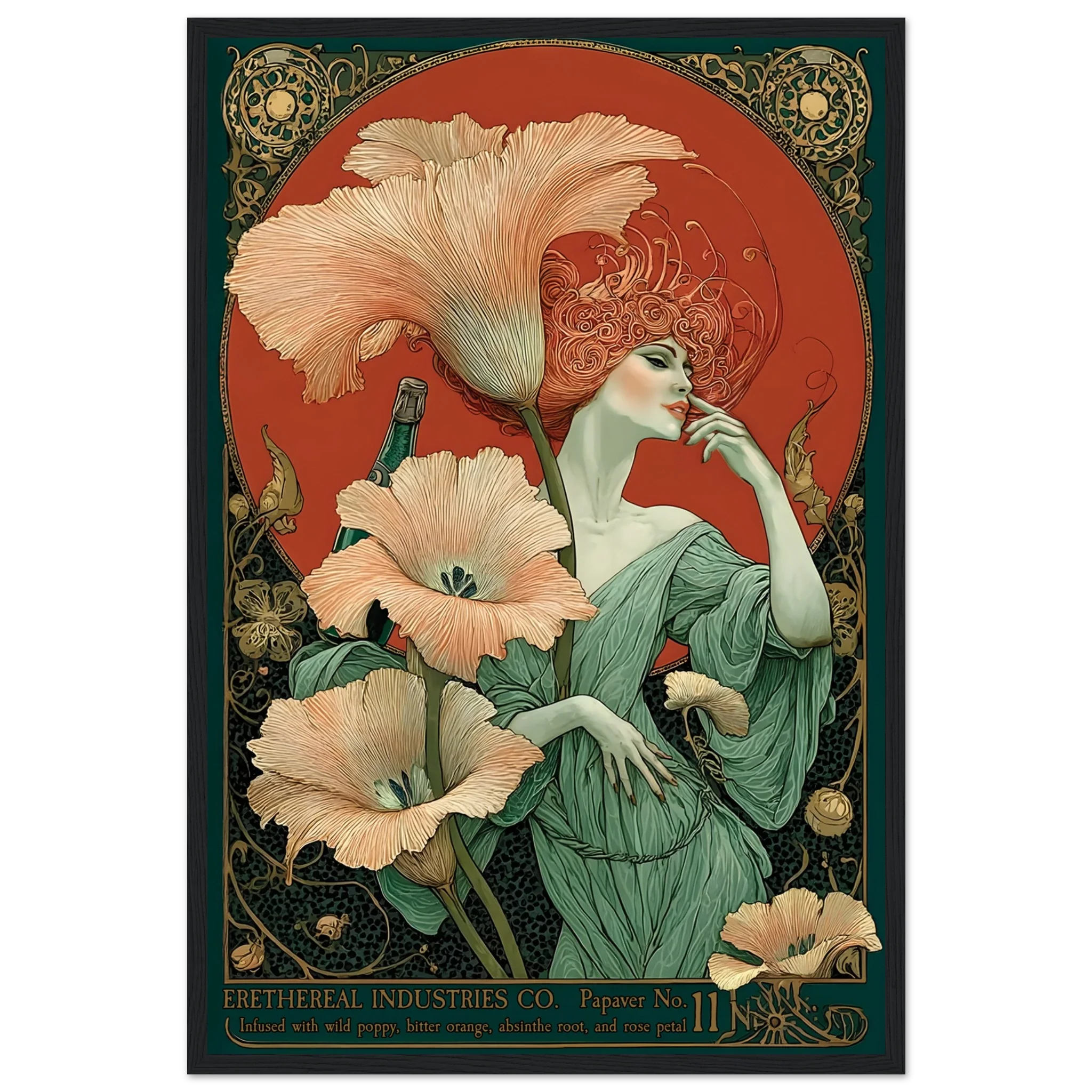 Papaver Vermouth - Poster & Framed Print