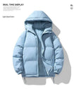 Men's Hoodie Padded Coat Thickened Cotton-padded Clothes Loose Casual Cotton-padded Jacket