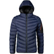 Winter Padded Thick Hooded Puffer Rain Jacket for men