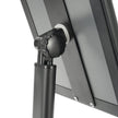 Pedestal Sign Holder, 11 X 17 Inch Vertical And Horizontal Adjustable Poster Stand, Heavy-Duty Floor Standing Sign Holder With Metal Base For Display, Advertisement, And Outdoor, Black