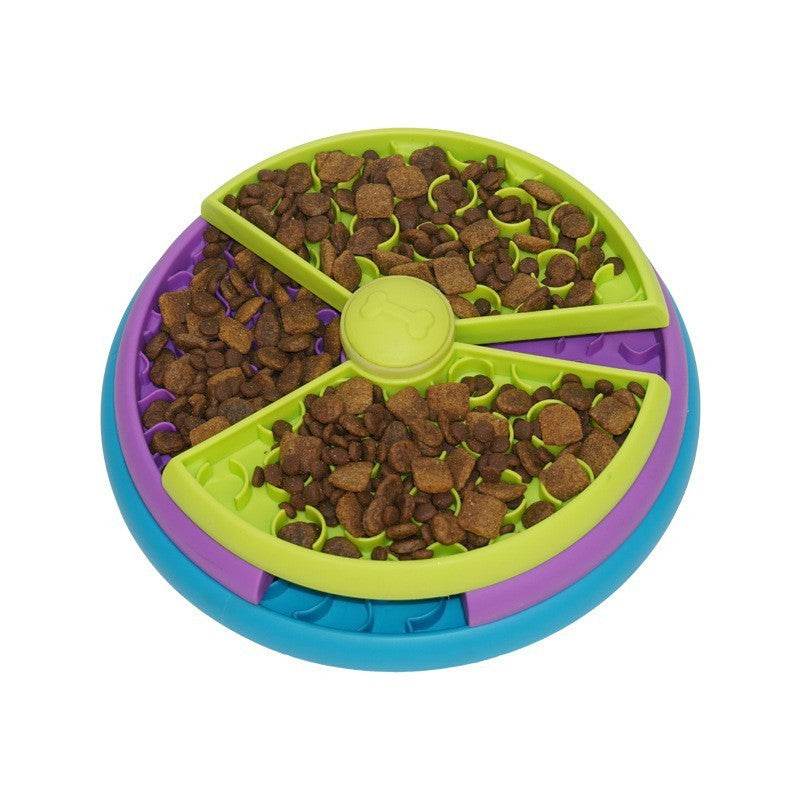 3 Layer Pet Dog Slow Feeder Bowl Anti Choking Puzzle feeder for Dog