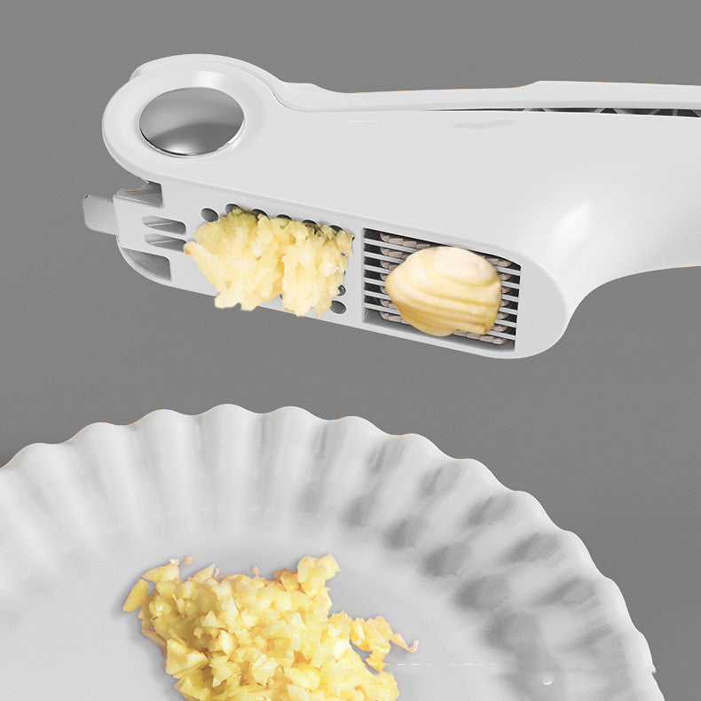 Manual Garlic Press – Heavy Duty Stainless Steel Garlic Crusher & Mincer