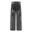High Street American Washed Distressed Baggy Denim Baggy Jeans Pant Pant unisex