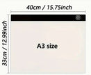 LED Light Pad Drawing Board for Tracing – Adjustable Brightness, A2/A3/A4/A5