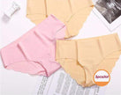Women's Cotton Mid-Waist Underwear Briefs Set for Everyday Comfort