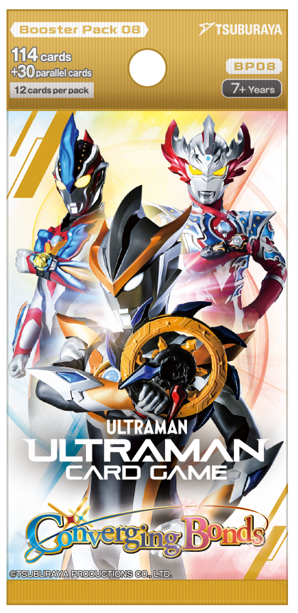Ultraman Card Game - Converging Bonds - BP08 - Booster Pack