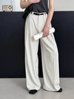 Corporate Wide Leg Pant Office Work Trouser Women