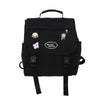 Japanese Style High School Girls Backpack – JK Fashion Nylon Waterproof School Bag (Black, White, Light Blue)
