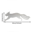 Household Rusty Squirrel Silhouette Screw Insert wood craft