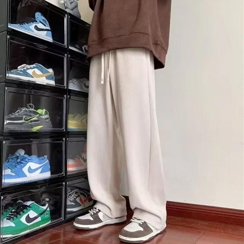 Men's Spring Drape Loose Casual Trousers
