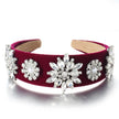 Retro Baroque Pearl Rhinestone Headband
