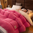 Thickened Milk Fiber Quilt Double-sided Velvet Warm Thickened Duvet Insert