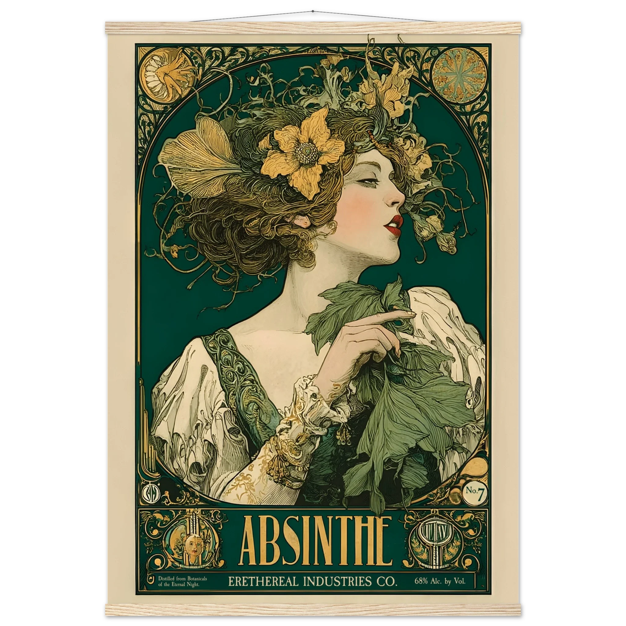 L’Absinthe d’Ombre - Poster & Framed Print