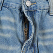 American Retro Wash Gradient Spray Painting Denim Trousers Men Jeans