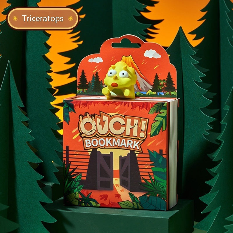 Dinosaur Bookmark Set – 3D Creative Dino Series | Kids & Students Stationery