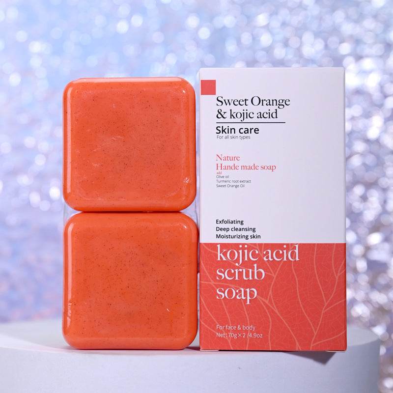 Curcuma Frosted Handmade Cleansing Bath Turmeric Soap