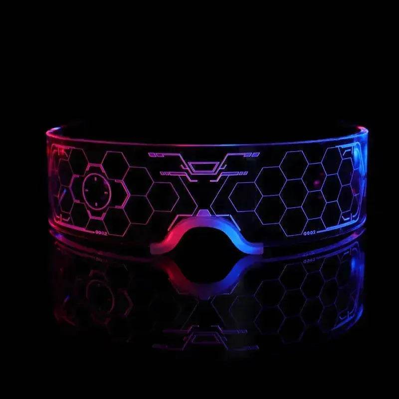 3D Luminous LED Light Up Glasses – Rave, Cosplay & Party Eyewear