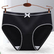 Women's Fashion Casual Threaded Mid-rise Shorts underpant 8pcs