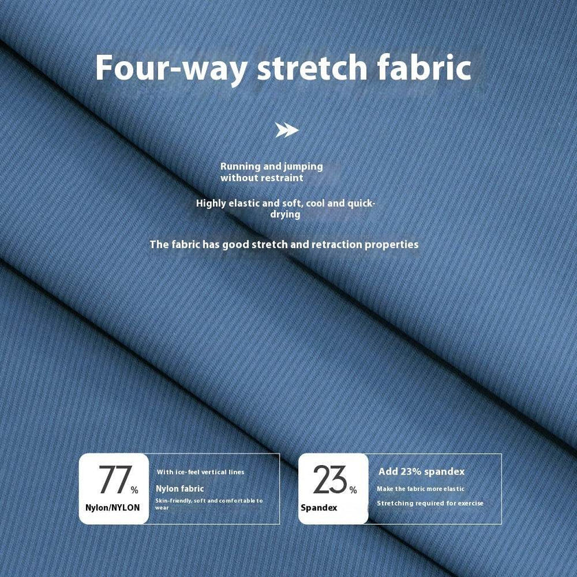 Men's Nylon Cool Feeling Loose Fitness Track Pants Quick-drying