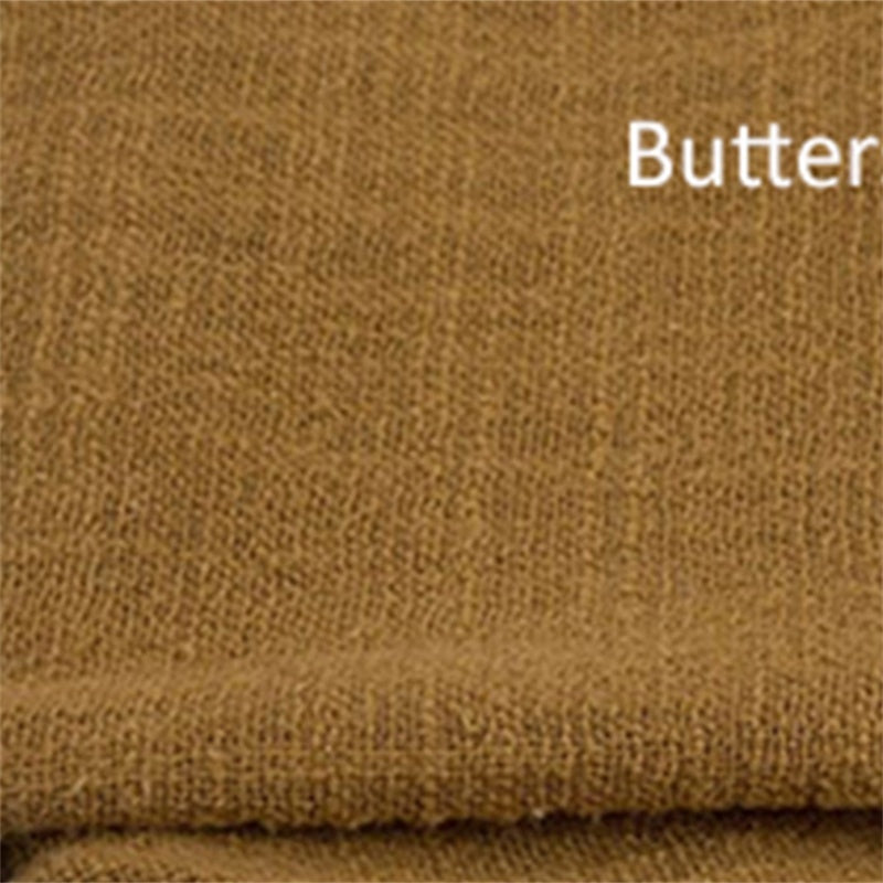 Cotton Raw Edge Placemats for Dining Table – 34 Colors, 42x42cm