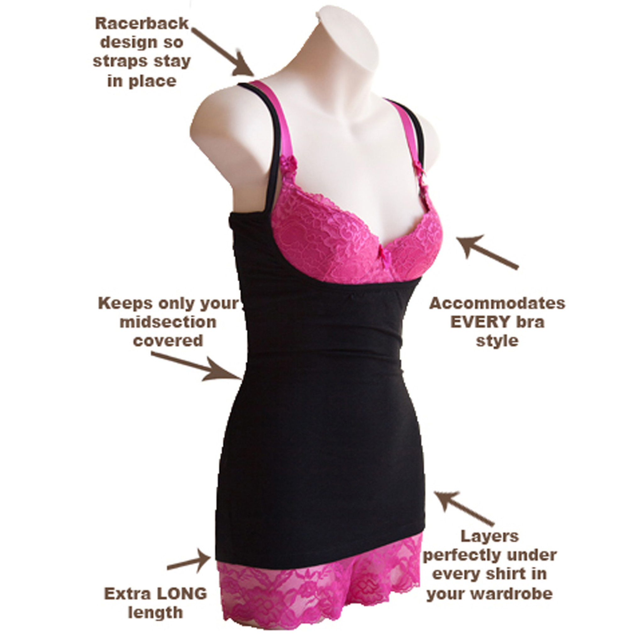 Midnight Black Nursing Tank- luxury bamboo