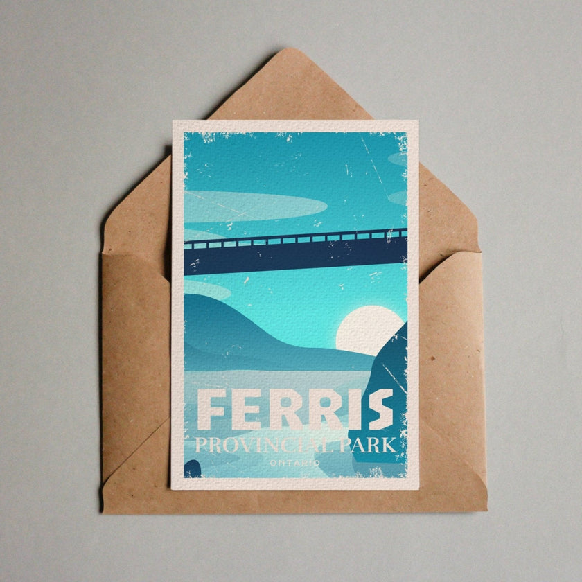 Ferris Ontario Provincial Park Postcard, Canada Parks