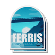 Ferris Ontario Provincial Park Waterproof Vinyl Sticker, Canada Parks